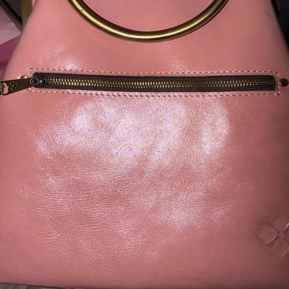 Patricia Nash Pink Rose Embossed Leather Purse Handbag #26V1026 - Picture 14 of 16